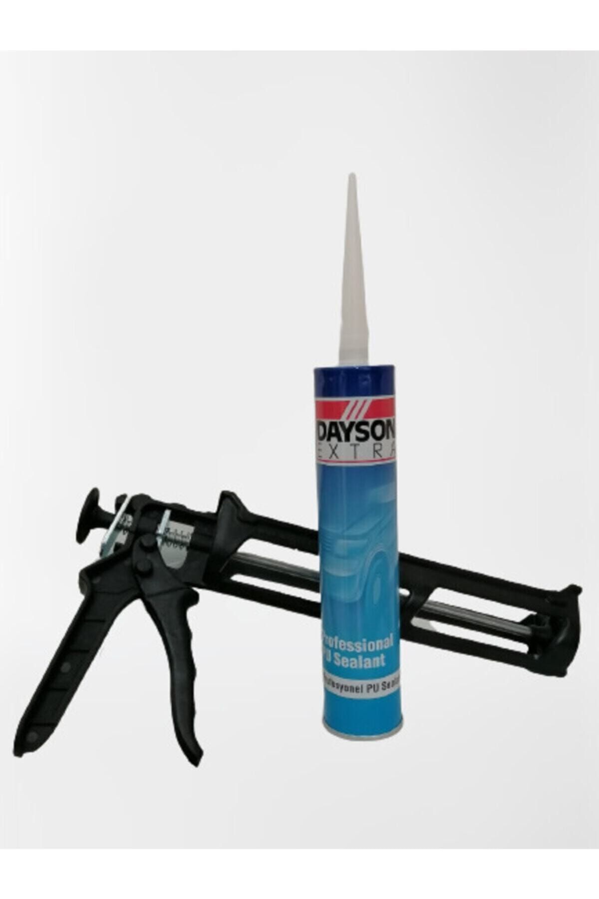 Pu Mastik Silikon Yapıştırıcı 280ml Beyaz+silikon Tabancası