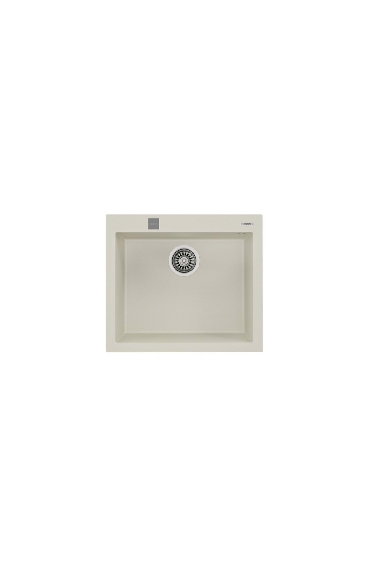 Parlak Krem Forsquare 50.40 Tg Tek Gözlü Damlalıksız Granit Eviye (.115230008)