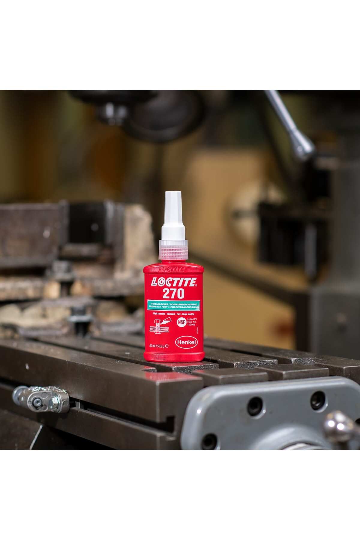 270 YÜKSEK MUKAVEMETLİ CİVATA / VİDA SABİTLEYİCİ (50ml)