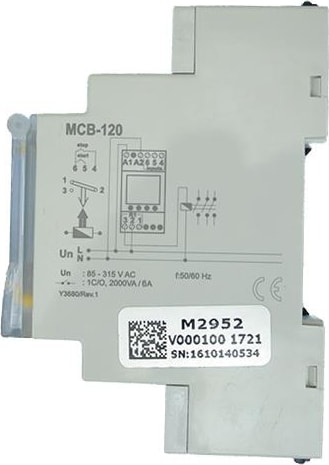 Mcb-120 Dijital Zaman Rölesi