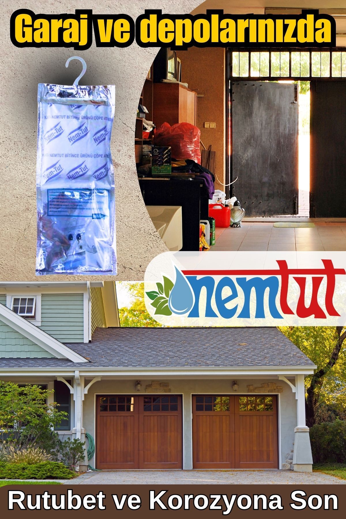 Nem Alıcı Rutubet Emici Koku Giderici Korozyon Önleyici  1 paket 500 gr