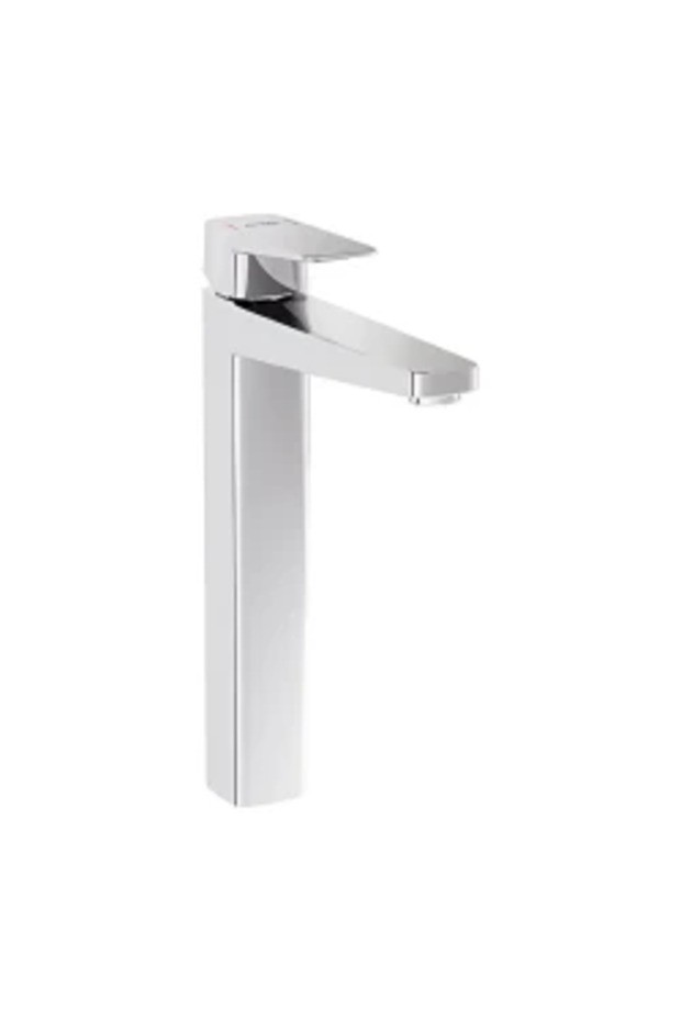 Root Square Lavabo Bataryası (Çanak), krom