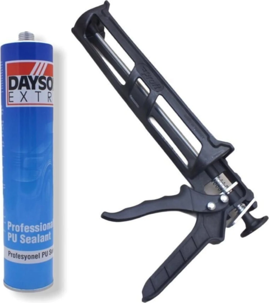 Dayson Pu Mastik Beyaz Silikon Yapıştırıcı Plastik Silikon Tabancası
