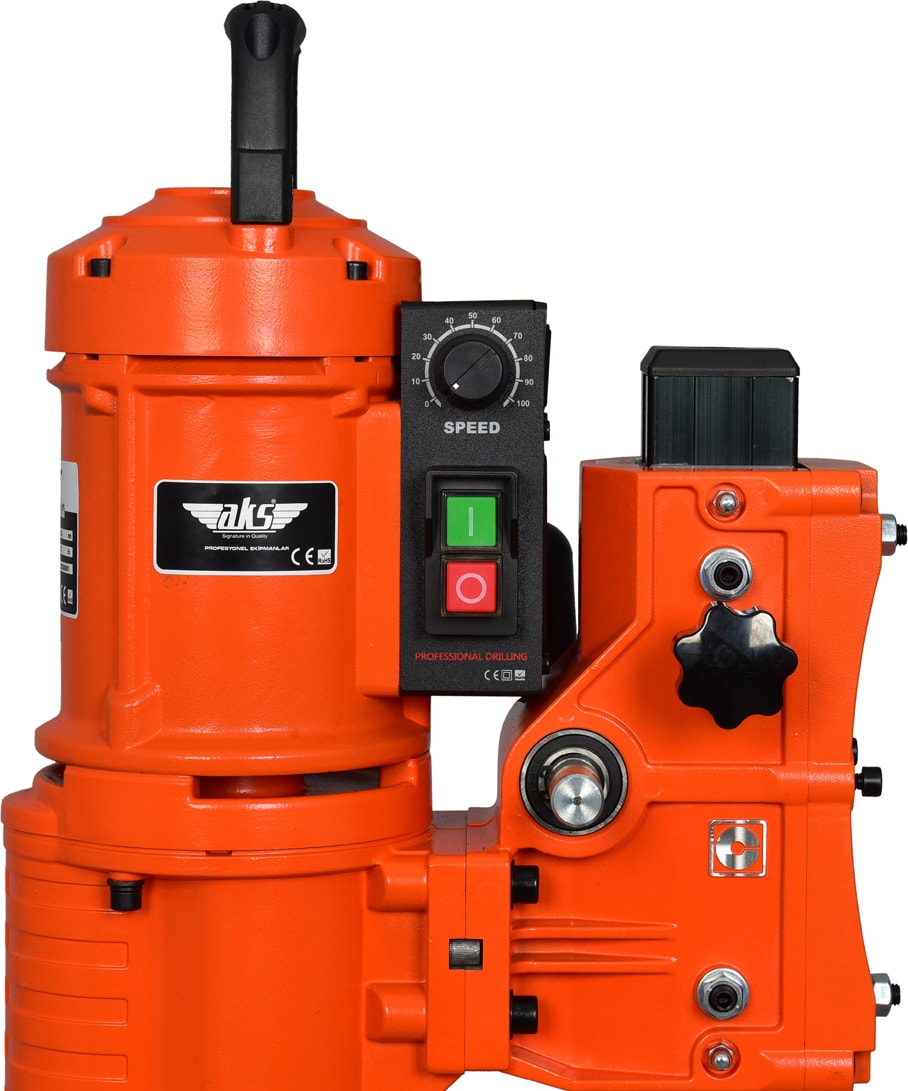 2550E Düz Sehpalı 4350 W 255 mm Hız Devir Ayarlı Karot Makinesi