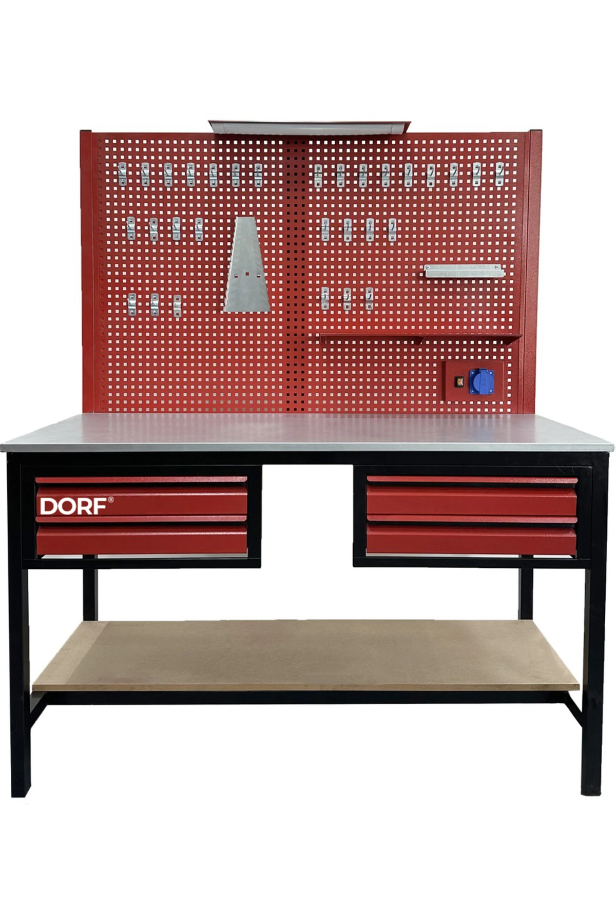 4 Çekmeceli 1.5 Metre Takım Tezgahı