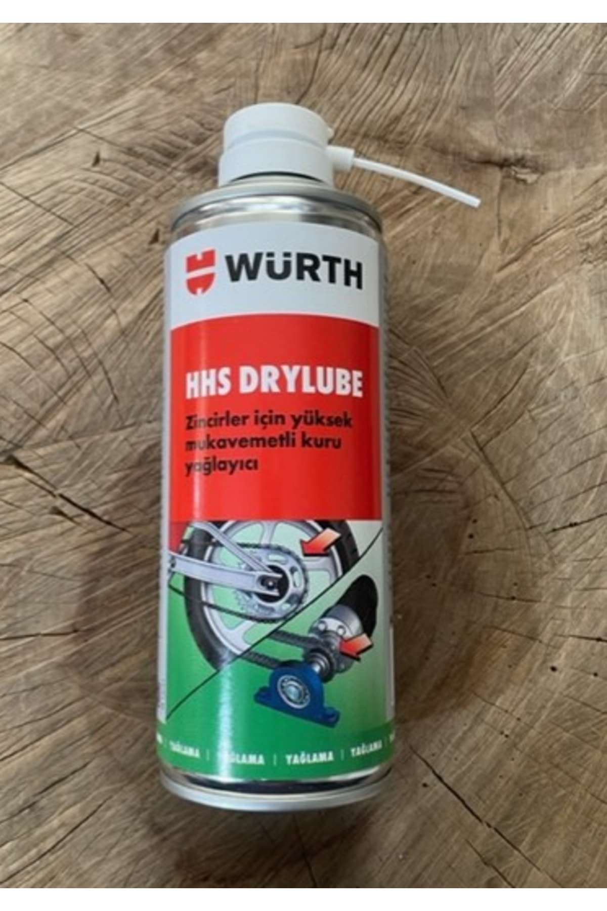 Hhs 400ml Kuru Zincir Yağlama Spreyi Motosiklet Zincir Yağı