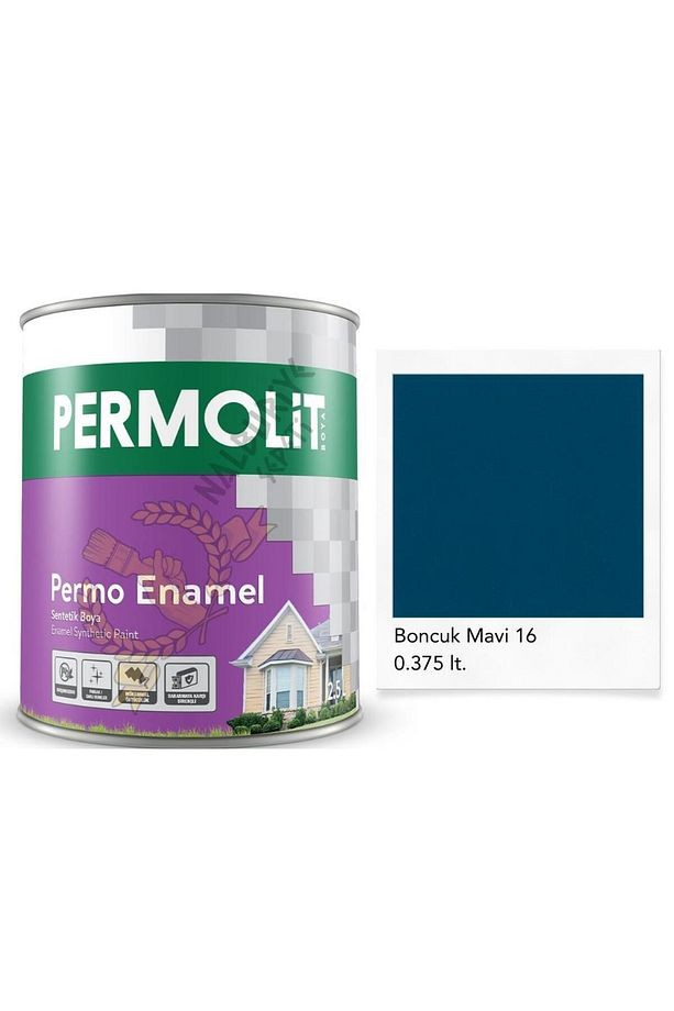Enamel Sentetik Yağlı Boya BONCUK MAVİ 0.375 Lt.