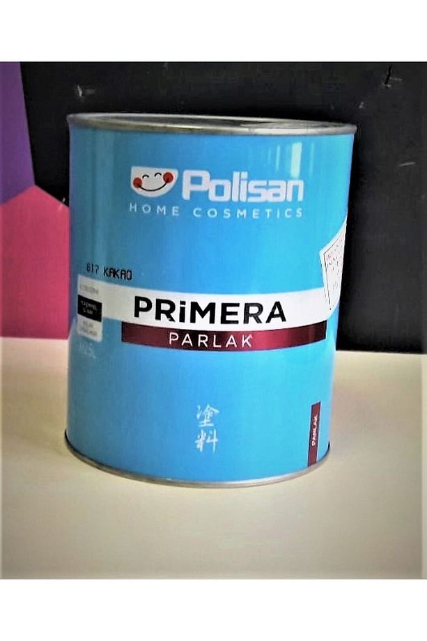 POLİSAN Sentetik -yağlı Boya -primera Parlak -0,75 Litre -kırmızı