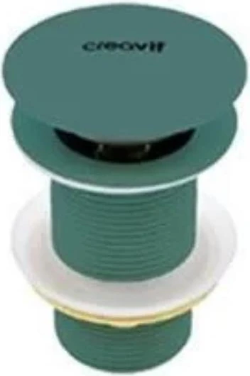 Lavabo Sifon Başlığı Pop-Up Taşmasız Nil Yeşili