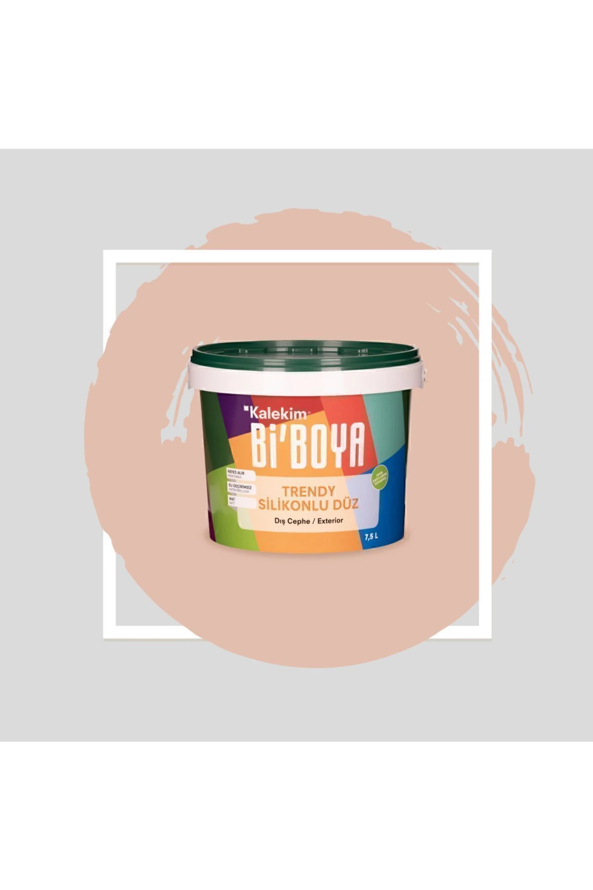 Silikonlu Dış Cephe Boyası 7.5 Lt 4142