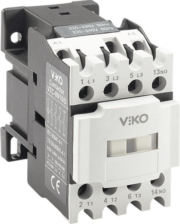 Kontaktör 25AMPER-VTC-25/10/S