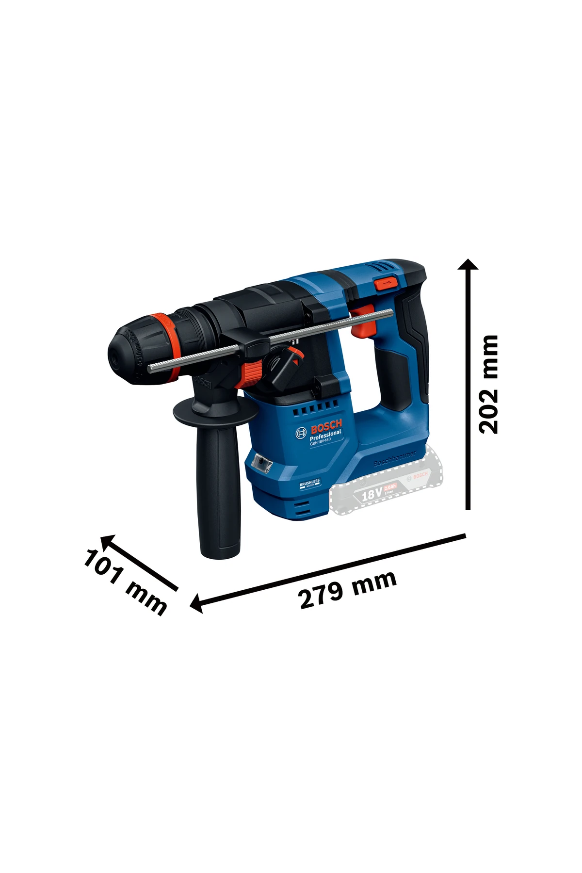 Gbh 18v-18xone Chuck Akülü Kırıcı Delici