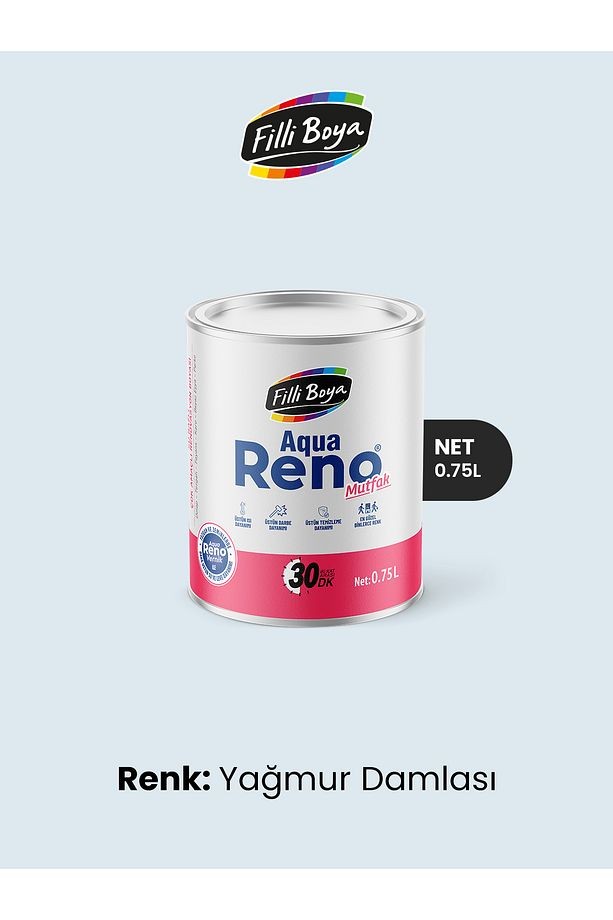 Aqua Reno Mutfak 0.75 Lt Yağmur Damlası