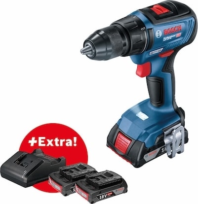 BOSCH Gsr 18V-50 Professional 3 x 2.0 Ah Akülü Delme-Vidalama Mak