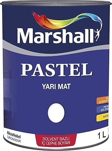 Marshall Pastel Yarı Mat 1 lt İç Cephe Boyası