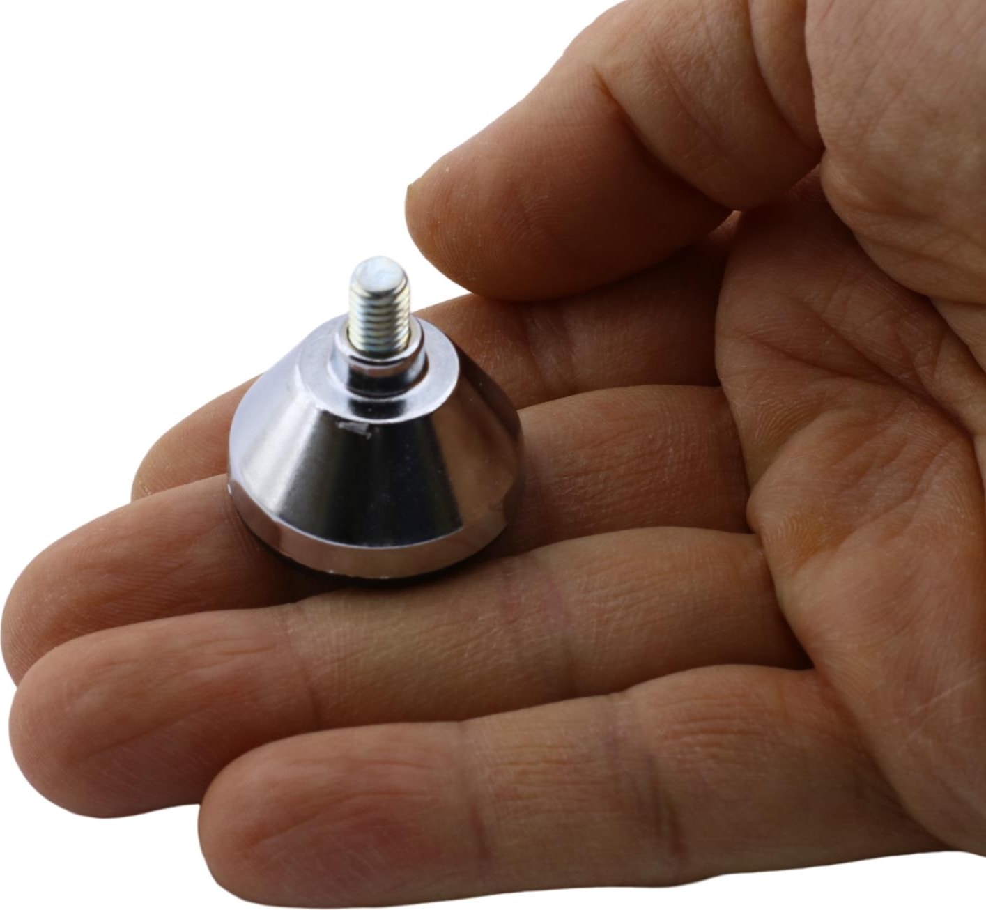 Beyaz Eşya Raf Mobilya Bingo Rotil Ayakları M6 Civatalı 6 Mm Metal Profil Ayağı 2.5 Cm (4 Adet)