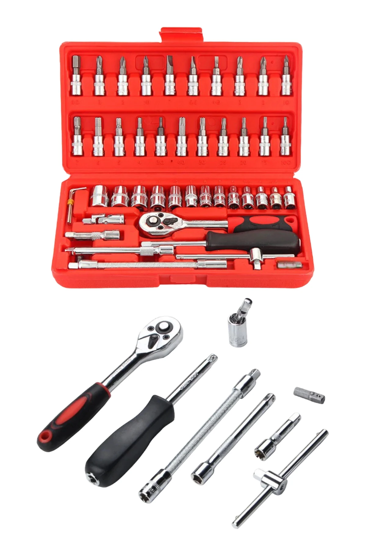 46 Parça Lokma Takımı - Profesyonel Tamir Kiti