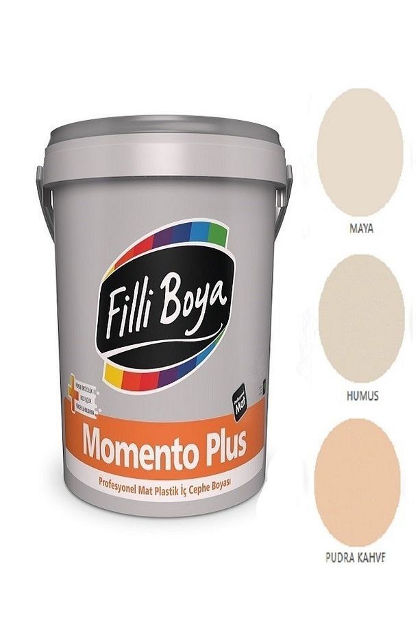 Momento Plus Profesyonel Mat Plastik Iç Cephe Boyası 2.5lt (pudra Kahve)