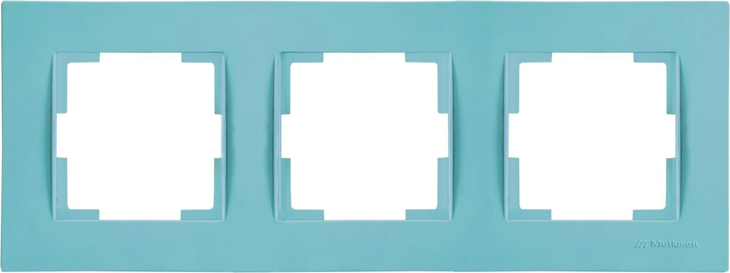Rita Mavi 3lü Yatay Çerçeve (5ADET)
