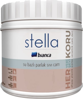BİANCA  Stella Su Bazlı Vernik Sıvı Cam 500 ml Parlak