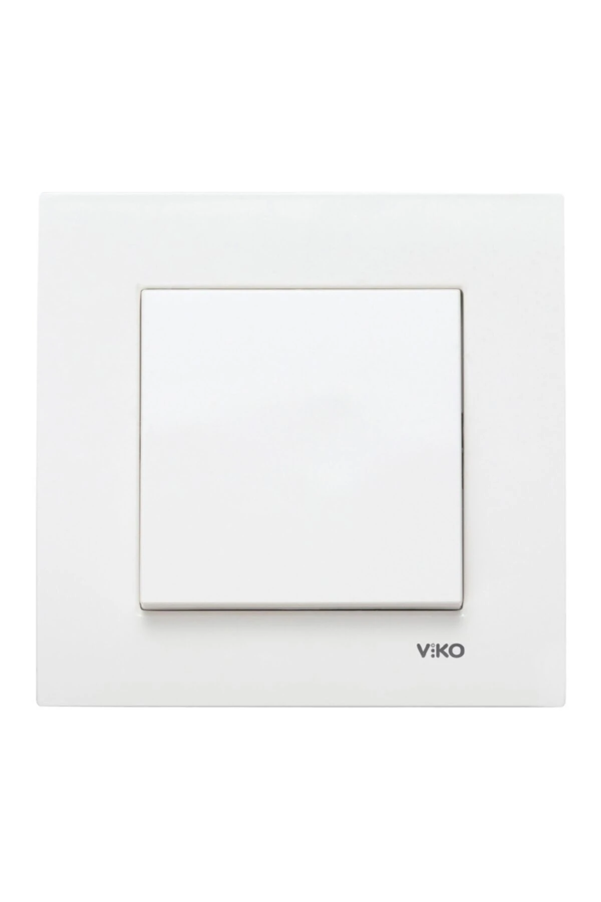 Karre Serisi Tekli Anahtar (çerçeveli Beyaz)