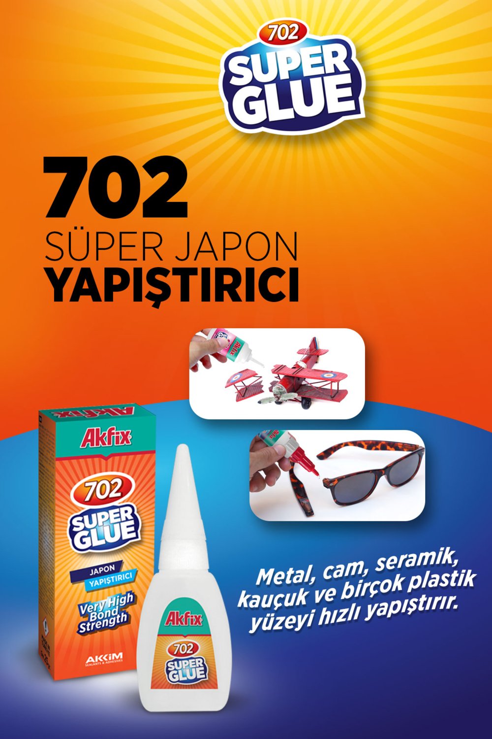 702 Süper Japon Yapıştırıcısı (Kutu)