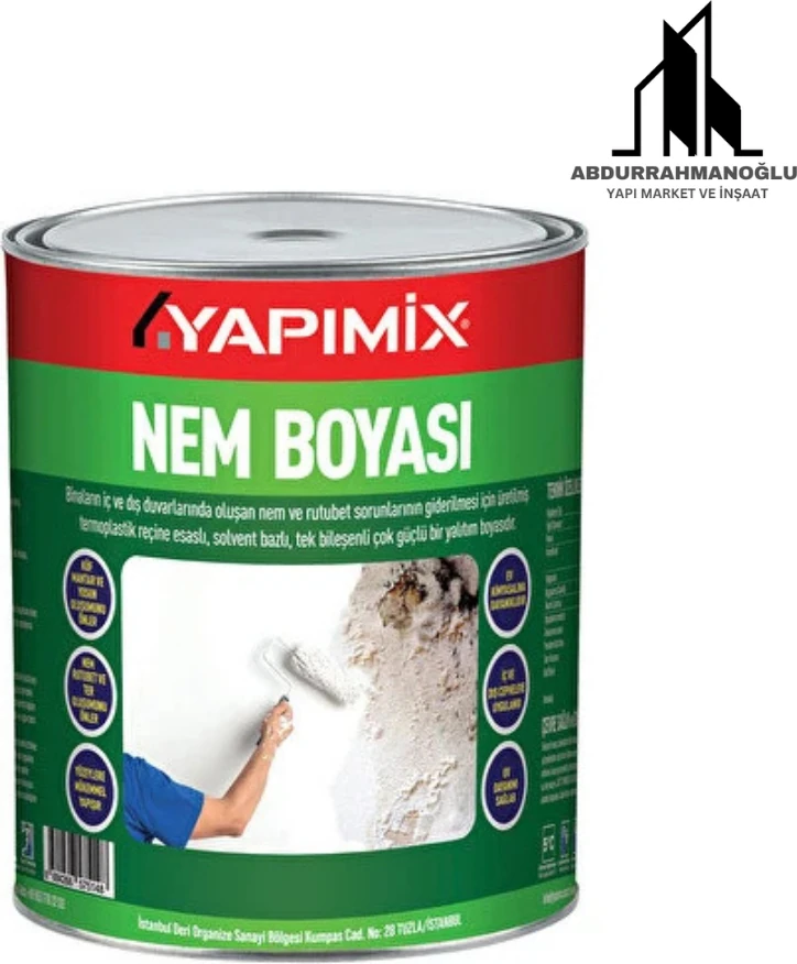 Nem Küf ve Rutubet Boyası Beyaz