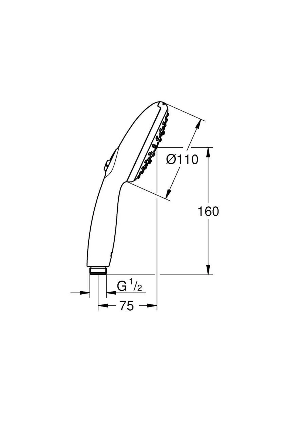 Tempesta 110 El Duşu 3 Akışlı Rain,jet,masaj - 28261003