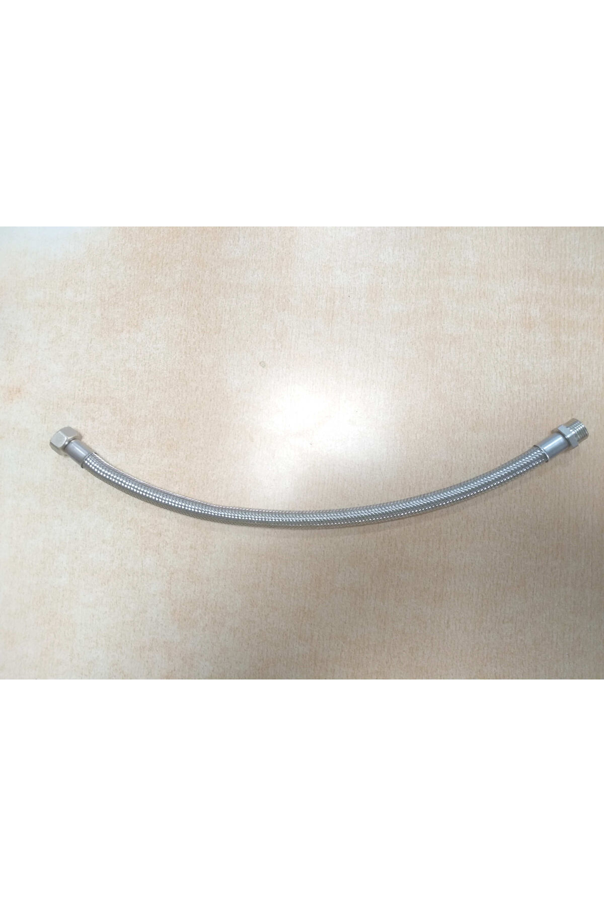 2 Adet 70 Cm Batarya (armatür) Flex -spral Sıcak - Soğuk Su Çelik Örgülü Bağlantı Hortumları
