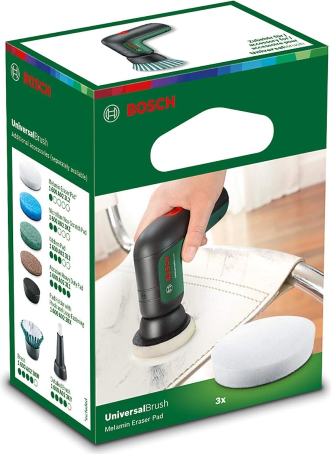 BOSCH Universal Brush Melamin Temizleyici Başlık