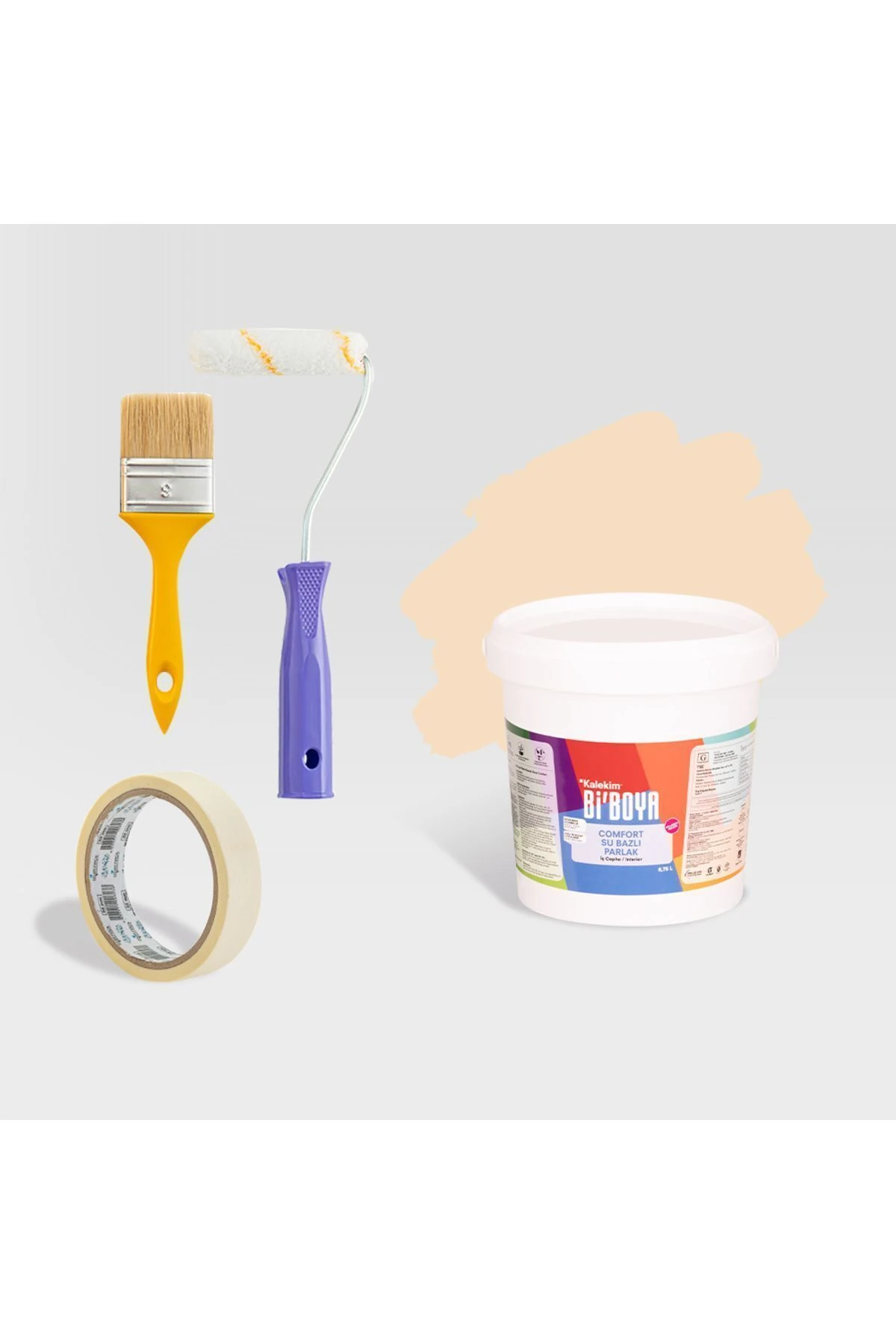 Ahşap Boyama Seti Şampanya