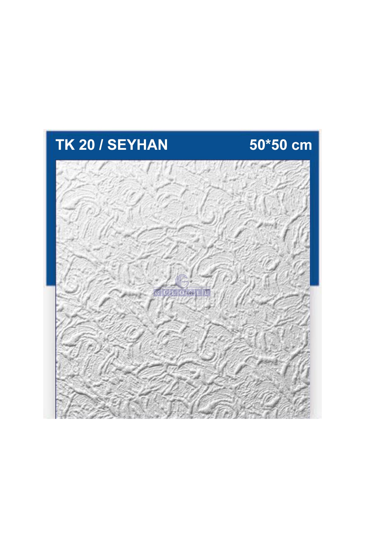OZKUVVET Stropiyer Tavan Kaplama 50x50 Gkpç Seyhan - 4 Adet