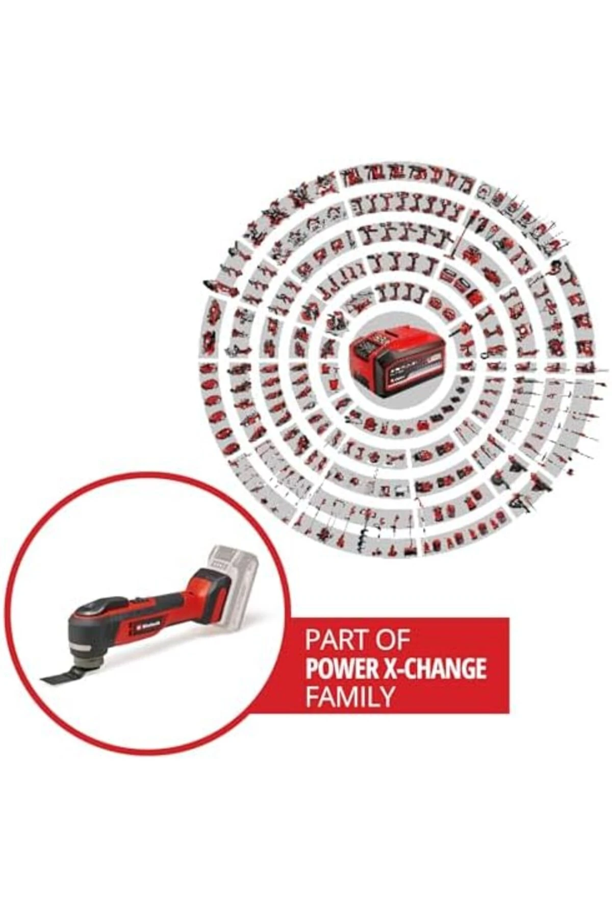 Professional Akülü Raspalama Makinesi TP-MG 18 Li BL-Solo Power X- (18 V, 3 fonksiyon, manyetik alet