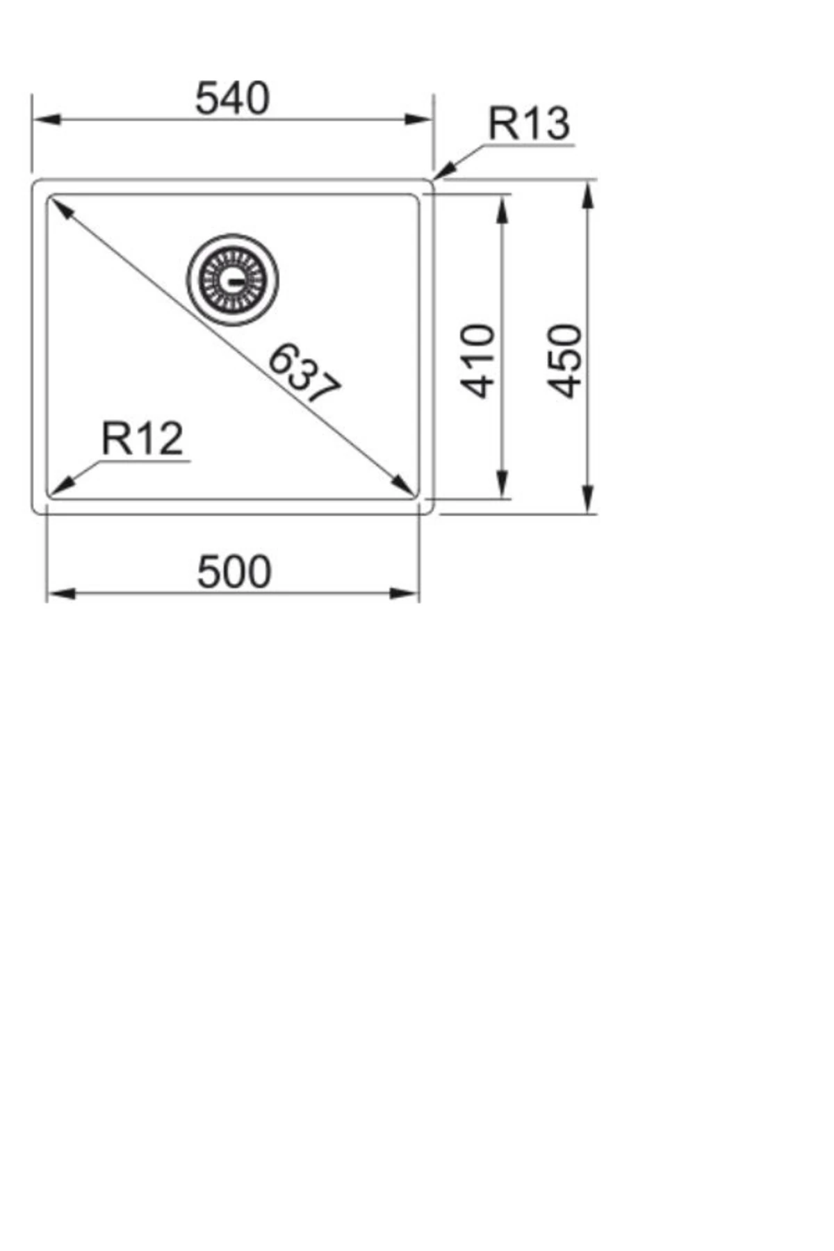 Box Bxx 110-50/ Bxx 210-50 Inox Paslanmaz Çelik Eviyeler Lavabo