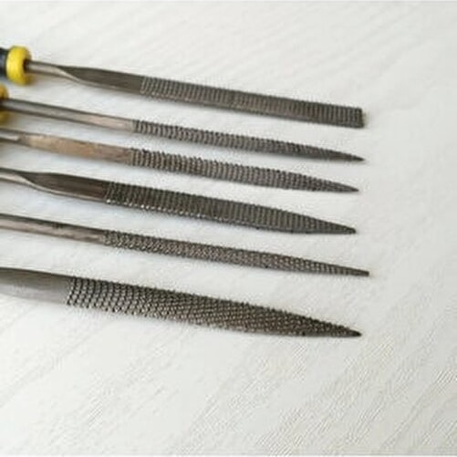 Ahşap Törpü Eğe Seti 6 Parça Plastik Saplı 160 mm