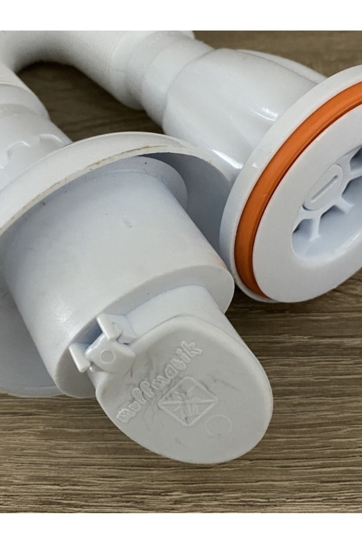 Su Sızdırmaz Koku Önleyici Kapaklı Körüklü Lavabo Sifonu Lavabo Gider Borusu Hortum 80cm