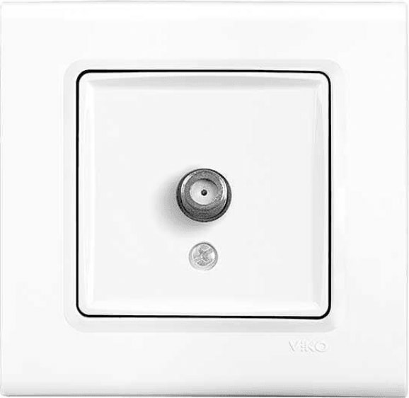Linnera Uydu Prizi F Konnektörlü Sonlu (Çerçeve Dahil) 90440096 (4 Adet)