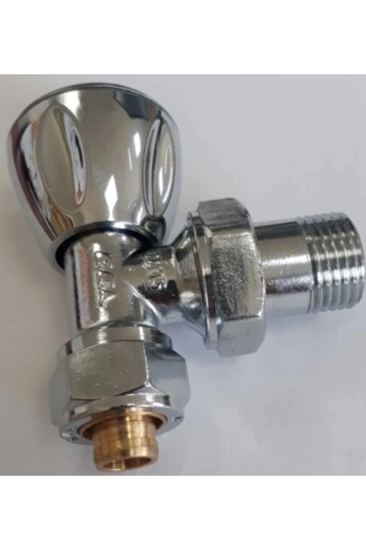 Radyator Valfi Pex Köşe 1/2 Rv3 Krom