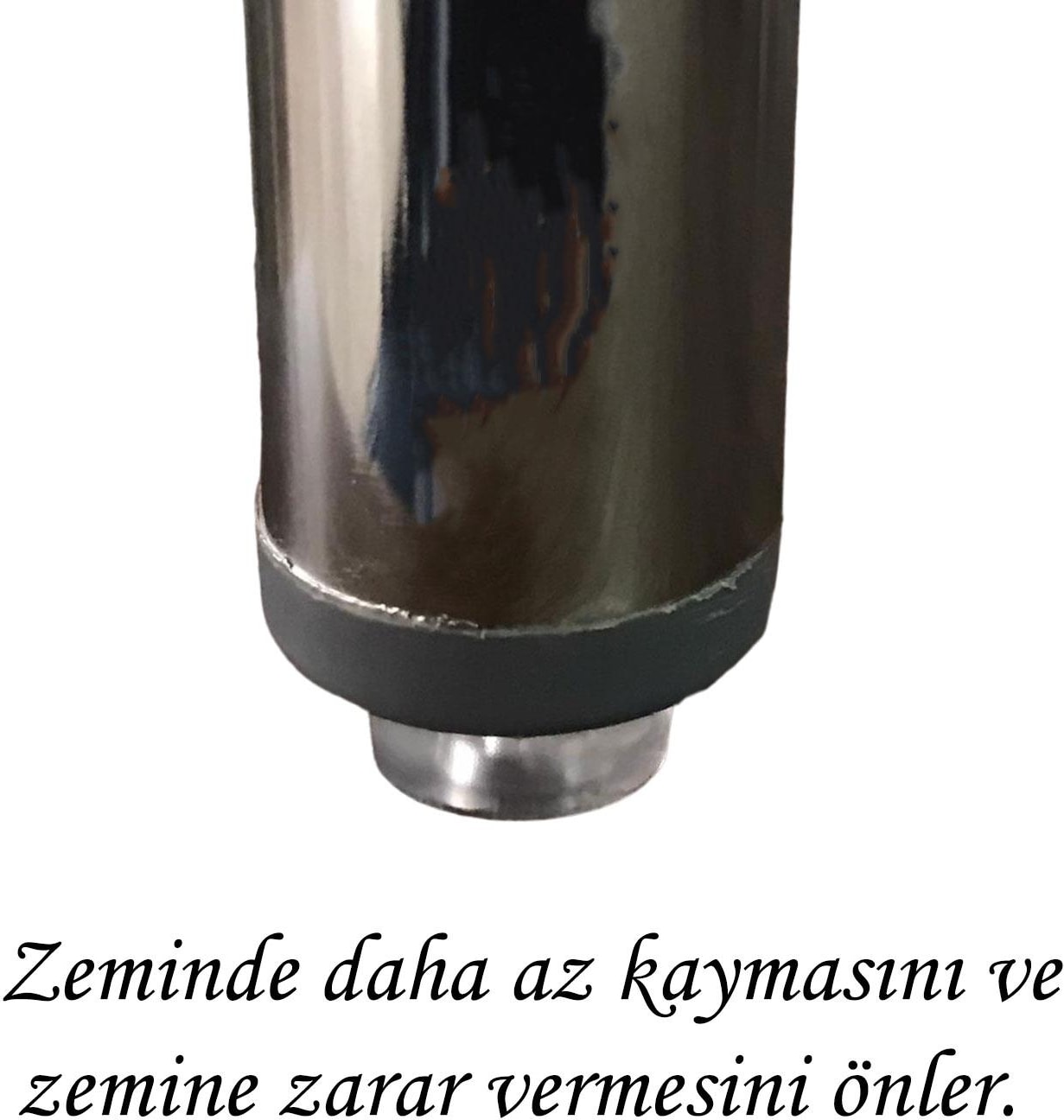50 Adet Çivili Poligrit Mobilya Masa Sandalye Zemin Koruyucu Şeffaf Silikon Pabuç Poligirit