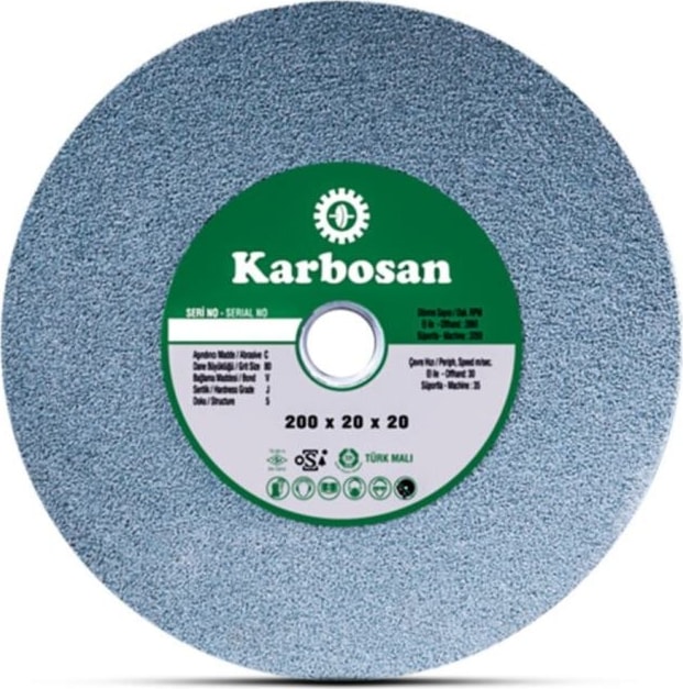 KARBOSAN Scg Bileme Taşı 80 Kum 200 x 20 x 20 mm