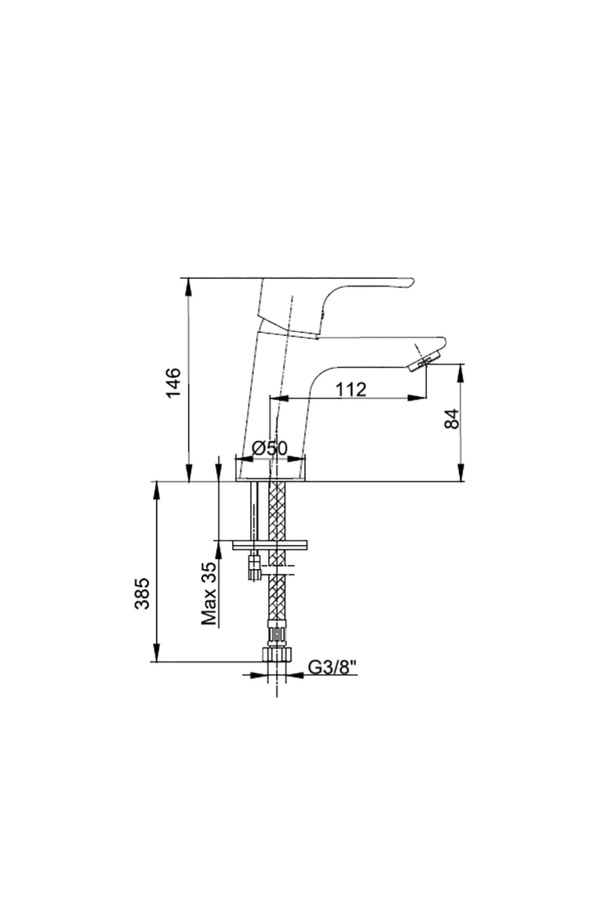 Niobe Lavabo Bataryası 102188053 * 20 Yıl Garantili *