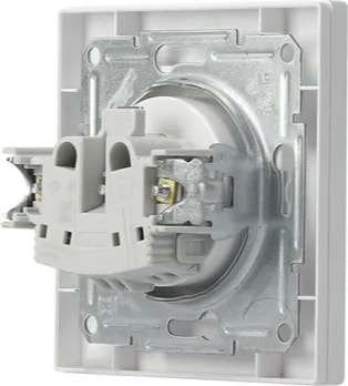 Asfora – Çocuk Korumalı Ups Priz, 16A, Çerçeveli – Beyaz EPH2800221