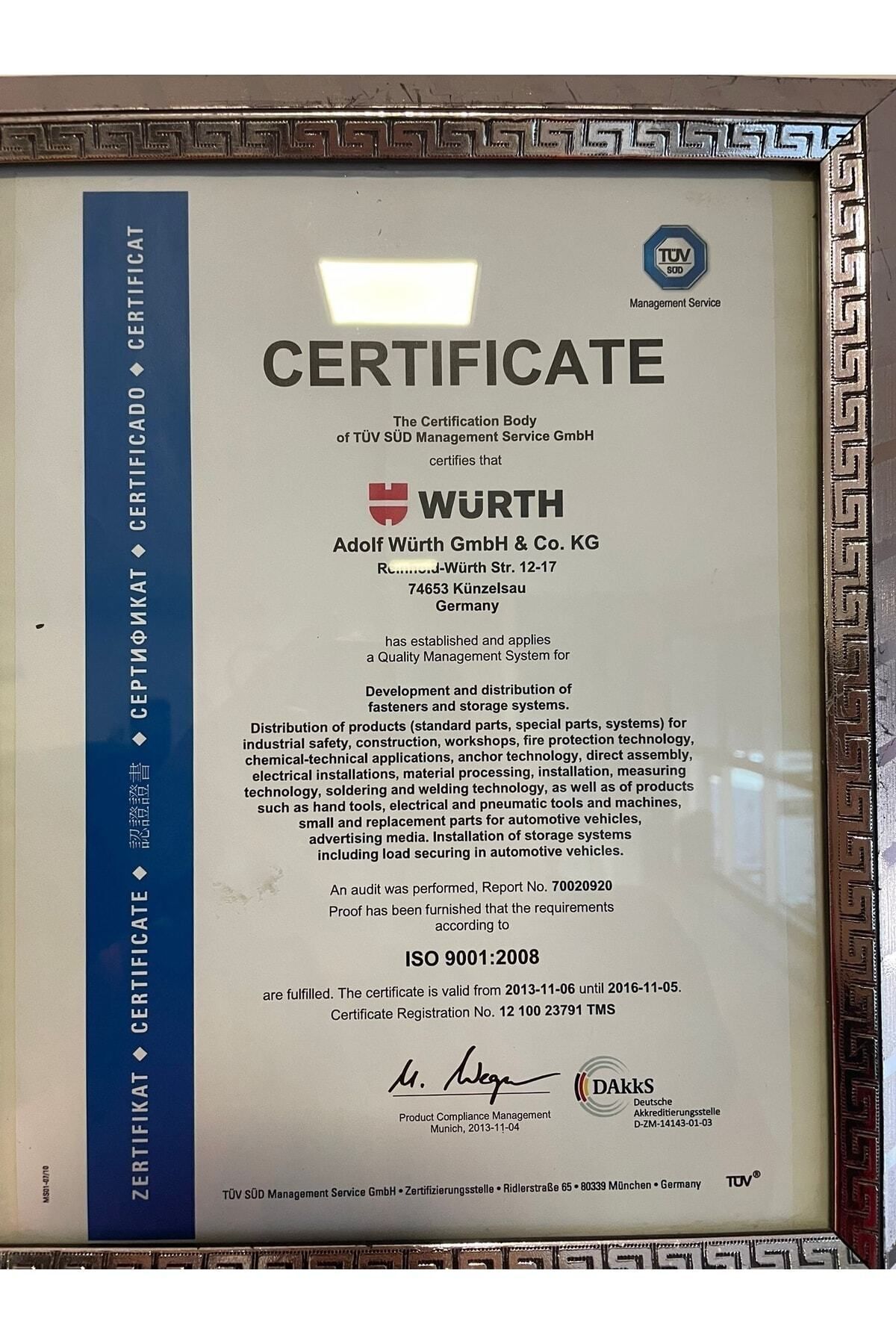 WÜRTH CAM TEMİZLEME SABUNU KONSANTRE CAM TEMİZLEMEYİCİ 32ML