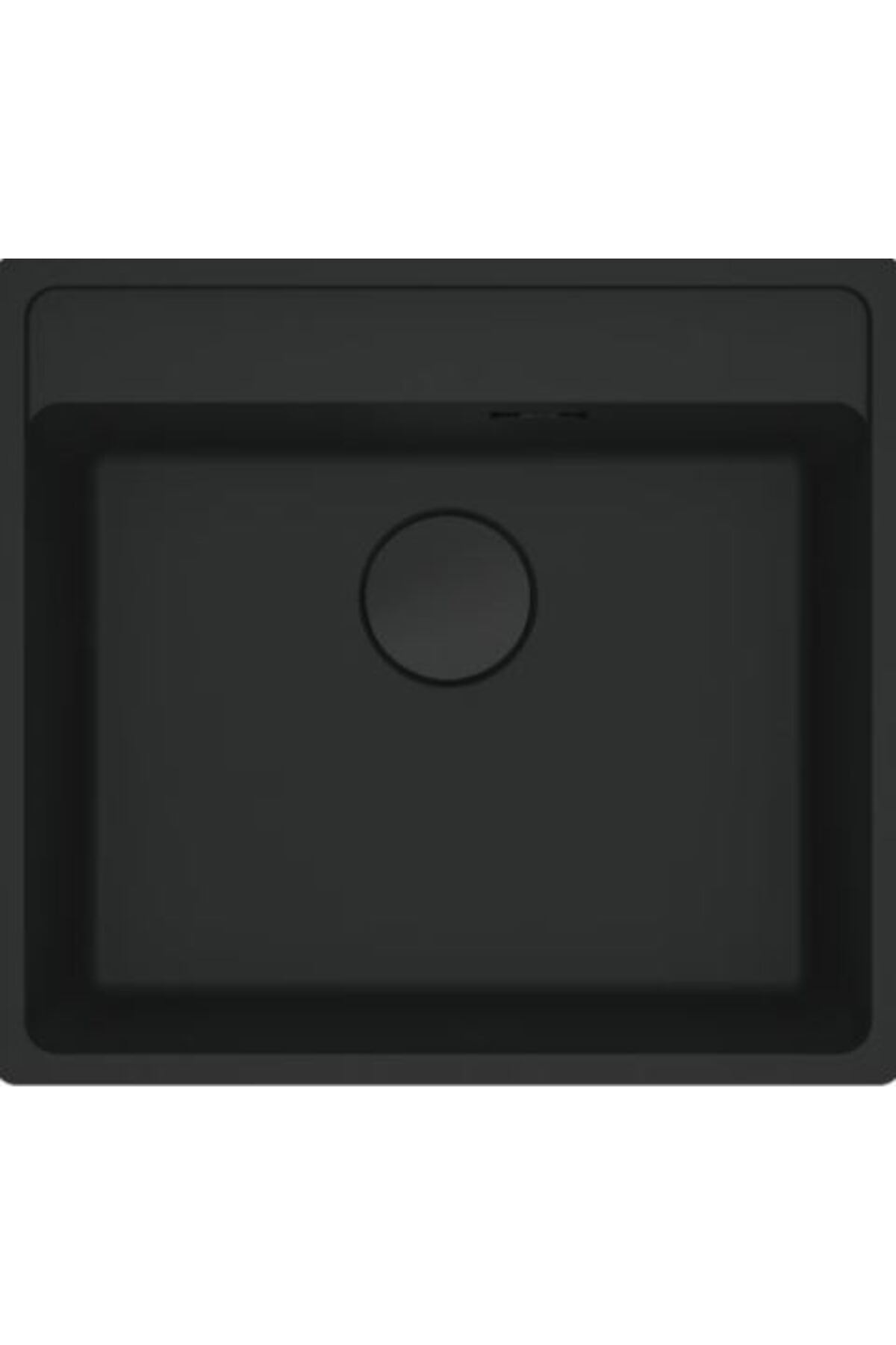 114.0661.642- Maris Mrg 610 52 Matt Black Granit Eviye