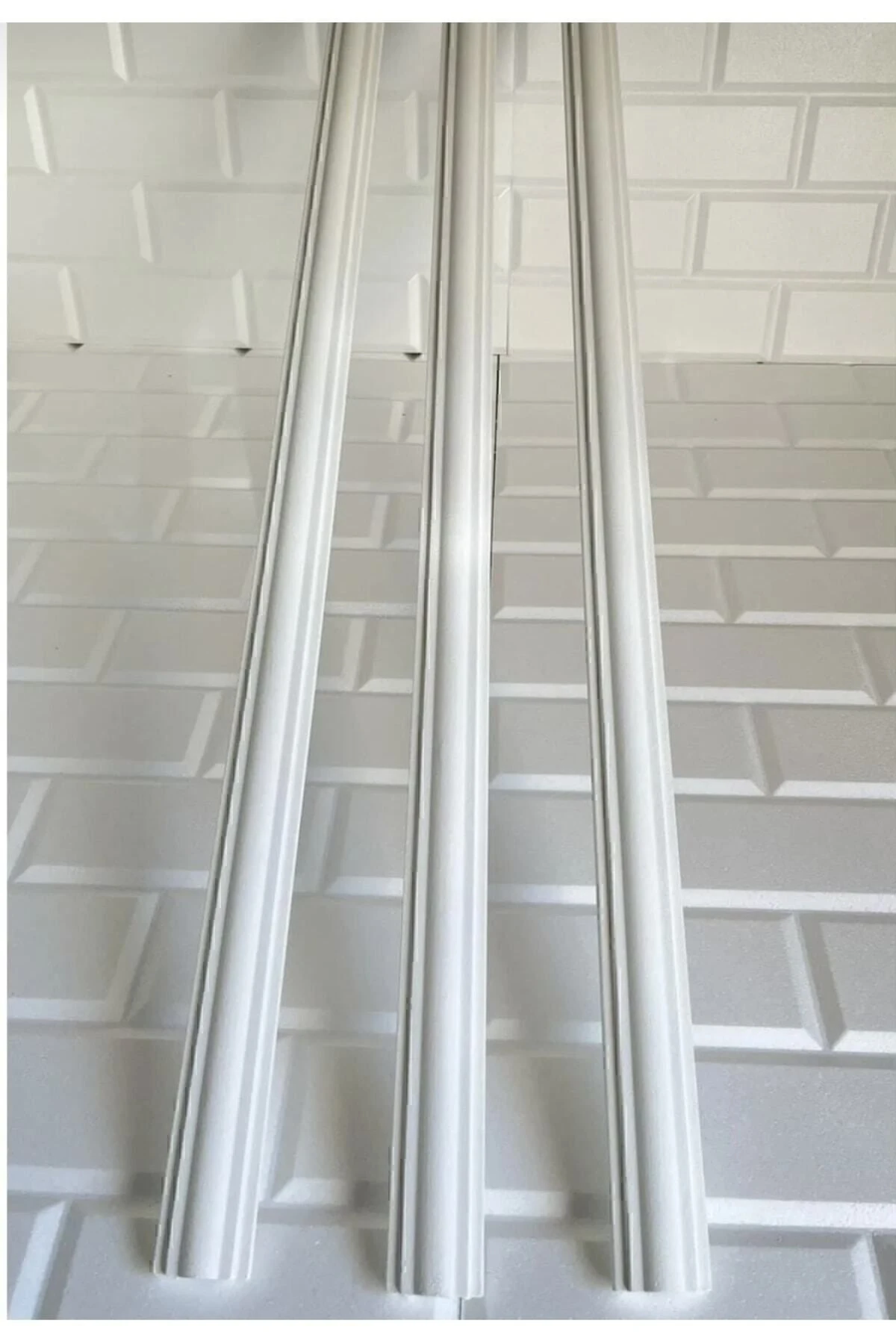 Minella01 1 Adet Fiyatıdır Beyaz Dekoratif Duvar Çıtası Kendinden Yapışkanlı Stropiyer 100 Cm