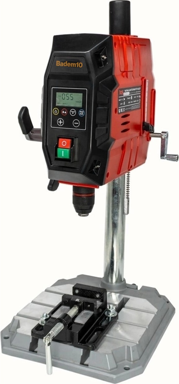 Elektrikli Tezgah Tipi Sütunlu Matkap Mandren 13 mm Dijital Ekran 720 W 2500 Rpm Lazerli Mengeneli