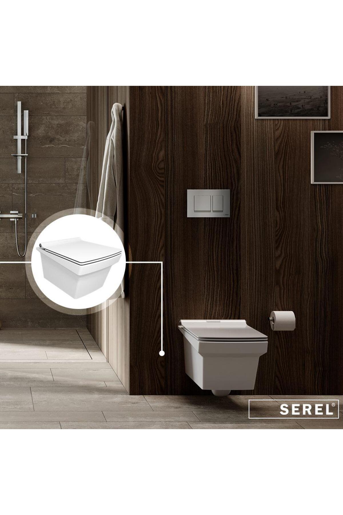 Serel 4life 53 Cm Asma Klozet - Kapak Hariç FL10ADS110H