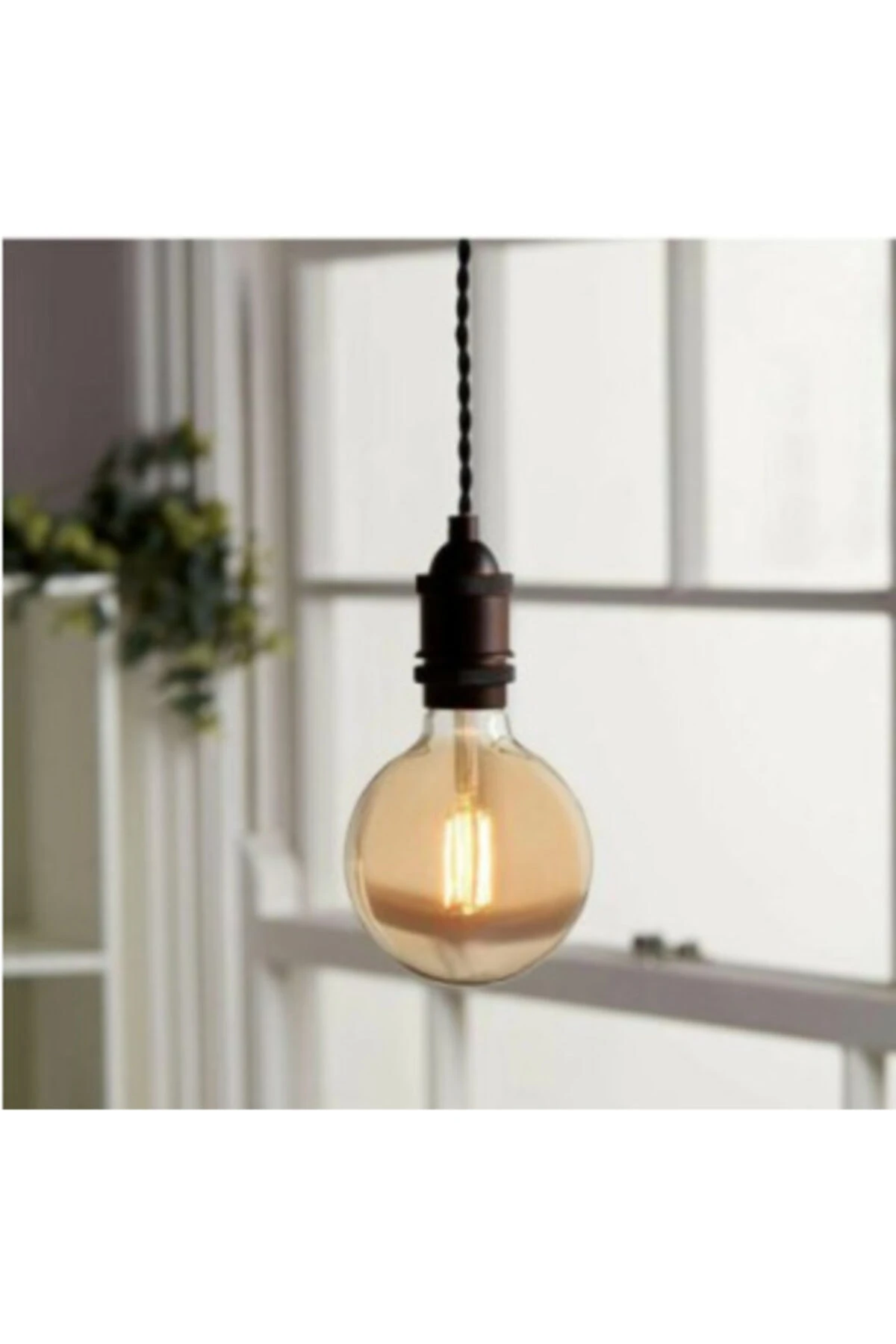4 Watt Dekoratif Glop Rustik Led Ampul Aydınlatma Bal Camlı 2700k ...