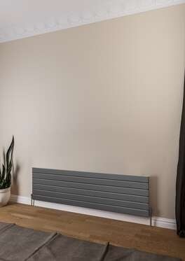Teos Yatay Çelik Radyatör 1600X445 Pütürlü Beyaz (Ral 9016)