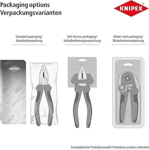 Knipex Electronic Super Knips® Vde Yalıtımlı ve Çok Bileşenli Kapaklar, Vde-Testli 125 mm (Sb
